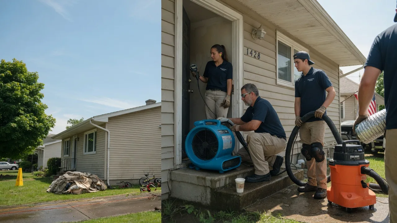 Water Damage Restoration in Milan, PA near me